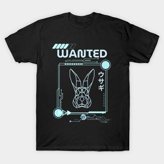 Cyber Rabbit 3: Wanted T-Shirt by SEIKA by FP